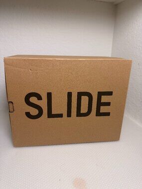 Adidas Yeezy Slide Flax FZ5896 Men’s Size 10 Brown New w/ Box & Tags